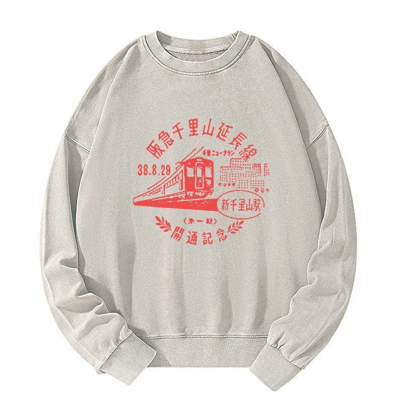 Tokyo-Tiger TOKYO 1929 Train Washed Sweatshirt Sale