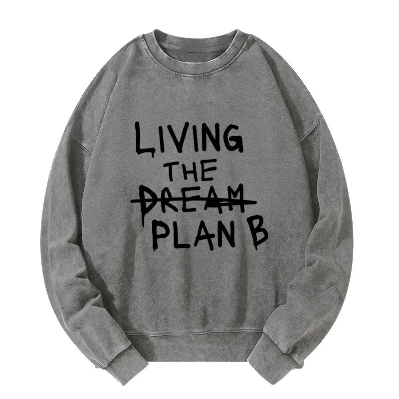 Tokyo-Tiger Implement Plan B Washed Sweatshirt