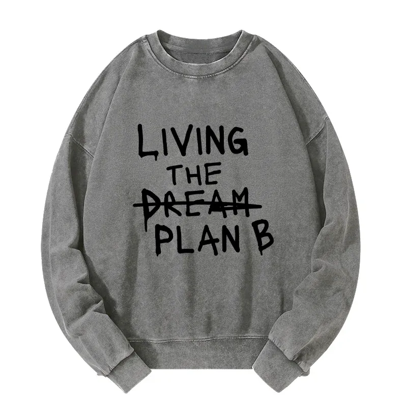 Tokyo-Tiger Implement Plan B Washed Sweatshirt