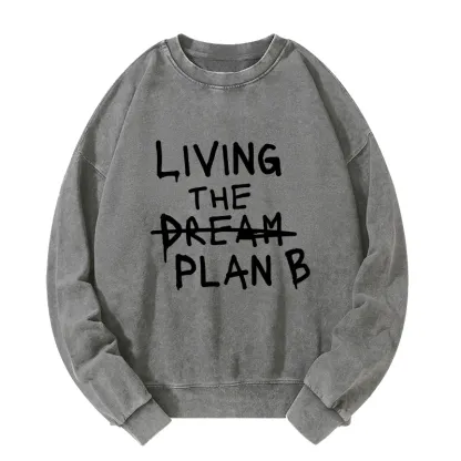 Tokyo-Tiger Implement Plan B Washed Sweatshirt