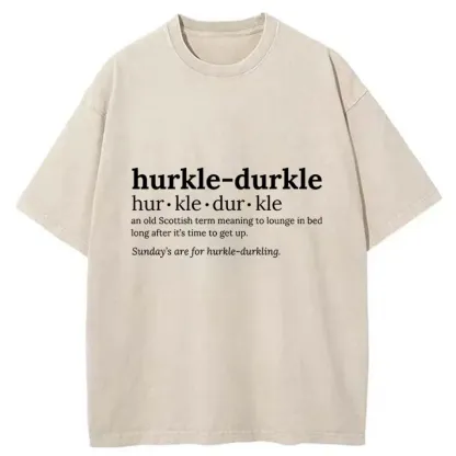 Tokyo-Tiger Lazy Day Washed T-Shirt