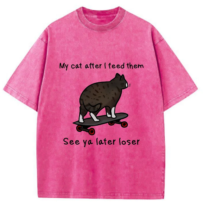 Tokyo-Tiger Cat That Walked Away After Eating Washed T-Shirt