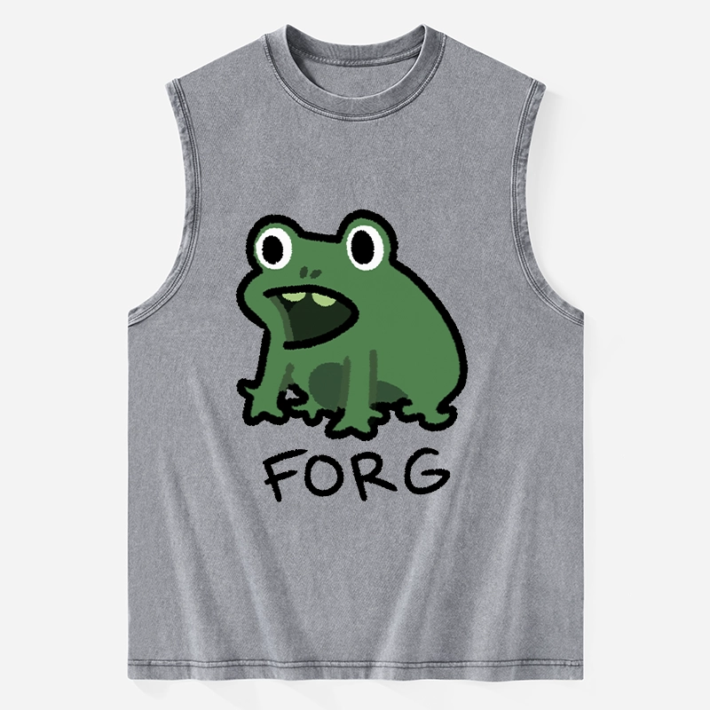 Tokyo-Tiger Funny Forg Japan Washed Tank