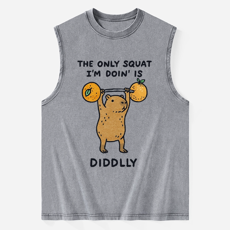 Tokyo-Tiger Diddly Capybara Washed Tank