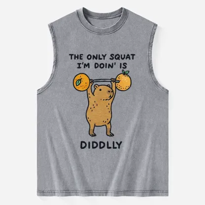 Tokyo-Tiger Diddly Capybara Washed Tank