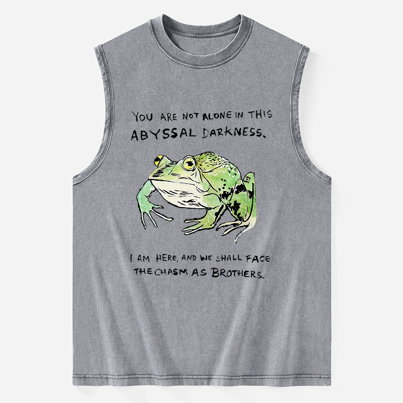 Tokyo-Tiger Support Your Frog Friends Washed Tank