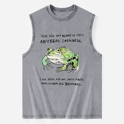 Tokyo-Tiger Support Your Frog Friends Washed Tank