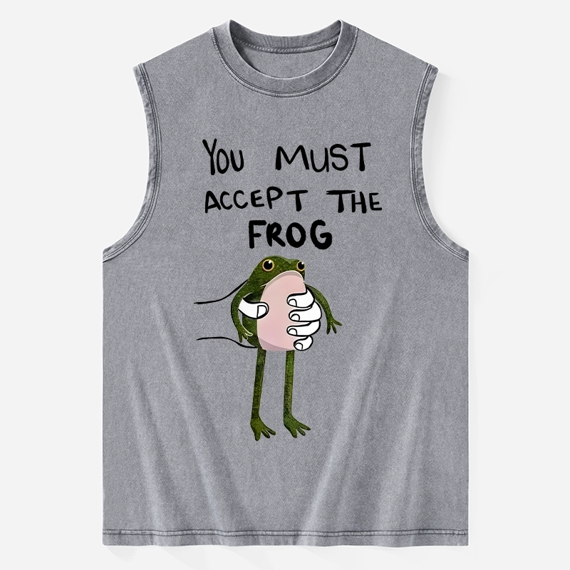 Tokyo-Tiger Accept This Frog Washed Tank