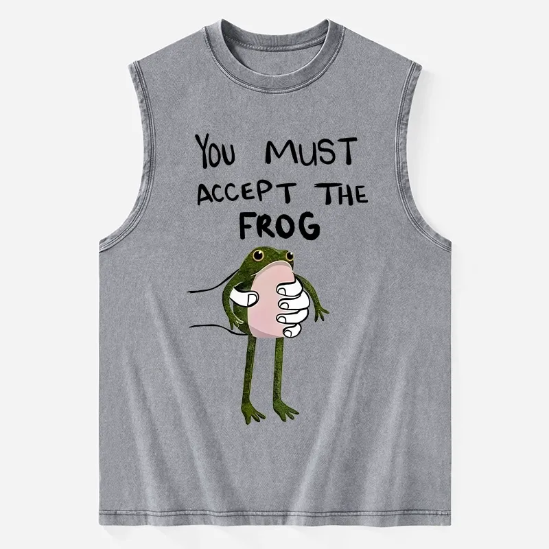 Tokyo-Tiger Accept This Frog Washed Tank