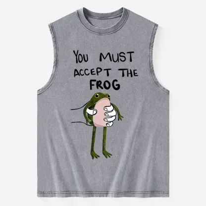 Tokyo-Tiger Accept This Frog Washed Tank