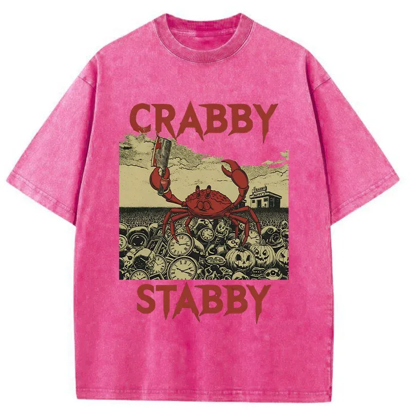 Tokyo-Tiger Angry Crab Washed T-Shirt Sale