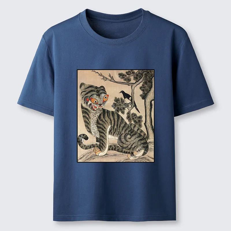 Tokyo-Tiger Tiger And Magpie Classic T-Shirt