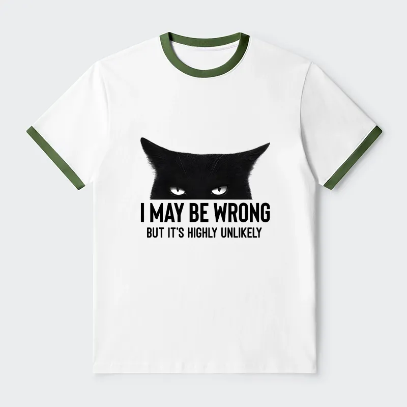 Tokyo-Tiger Cat Can Do No Wrong Trim T-Shirt