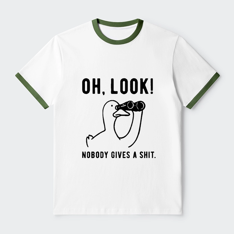 Tokyo-Tiger No One Cares About The Duck Trim T-Shirt