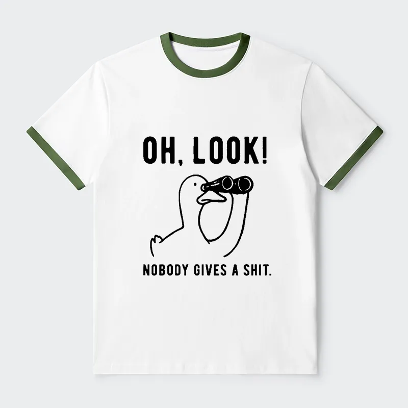 Tokyo-Tiger No One Cares About The Duck Trim T-Shirt