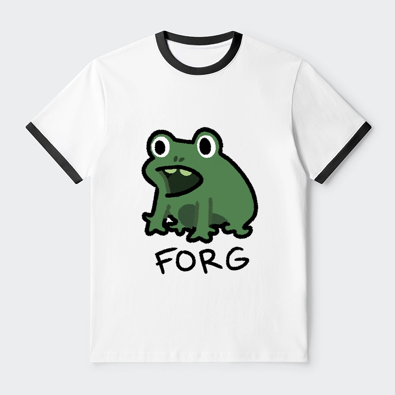 Tokyo-Tiger Funny Forg Japan Trim T-Shirt