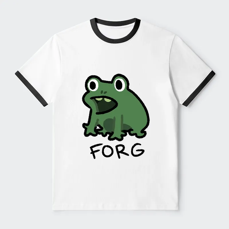 Tokyo-Tiger Funny Forg Japan Trim T-Shirt