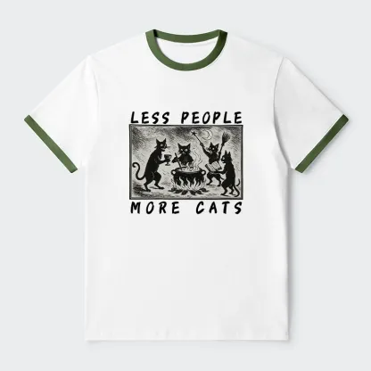 Tokyo-Tiger Cat Sacrifice Ceremony Trim T-Shirt