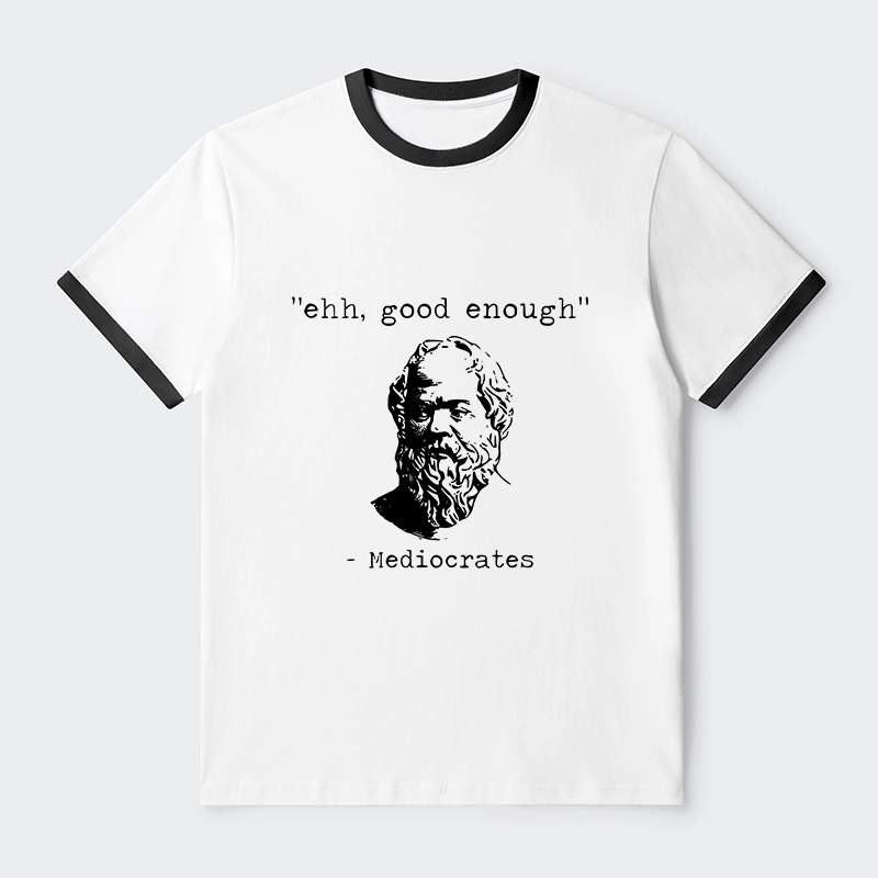 Tokyo-Tiger Mediocrates Meme Trim T-Shirt
