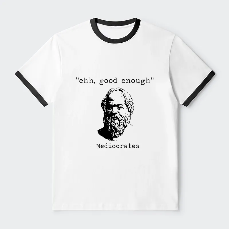 Tokyo-Tiger Mediocrates Meme Trim T-Shirt