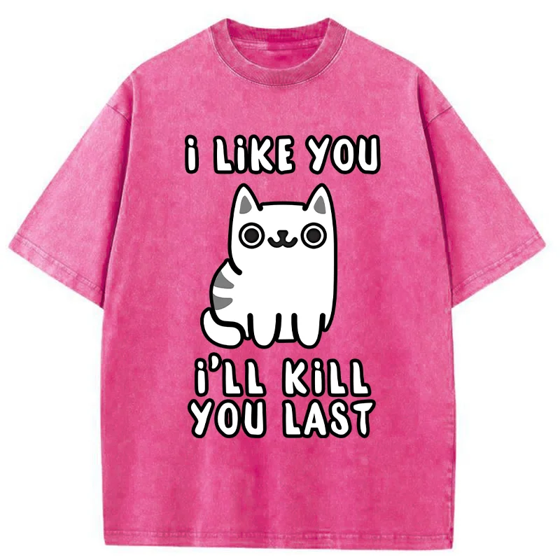 Tokyo-Tiger Cats And Humans Have A Love-hate Relationship Washed T-Shirt