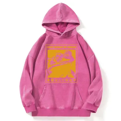 Tokyo-Tiger Unauthorized Existence Washed Hoodie