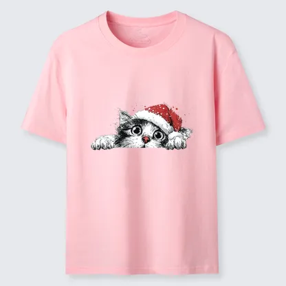 Tokyo-Tiger The Curious Christmas Cat Classic T-Shirt