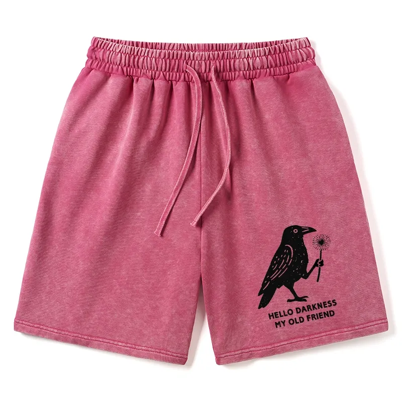 Tokyo-Tiger My Old Friend The Crow Washed Shorts