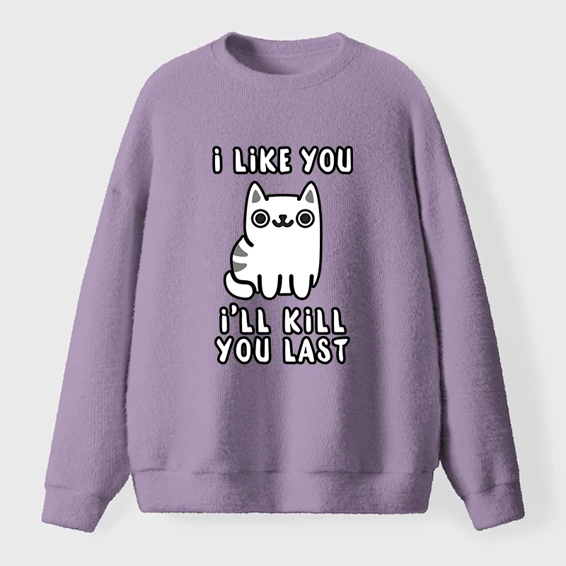 Tokyo-Tiger Cats And Humans Have A Love-hate Relationship Fuzzy Sweatshirt