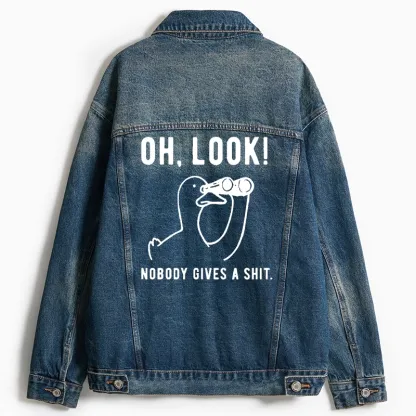 Tokyo-Tiger No One Cares About The Duck Jean Jacket