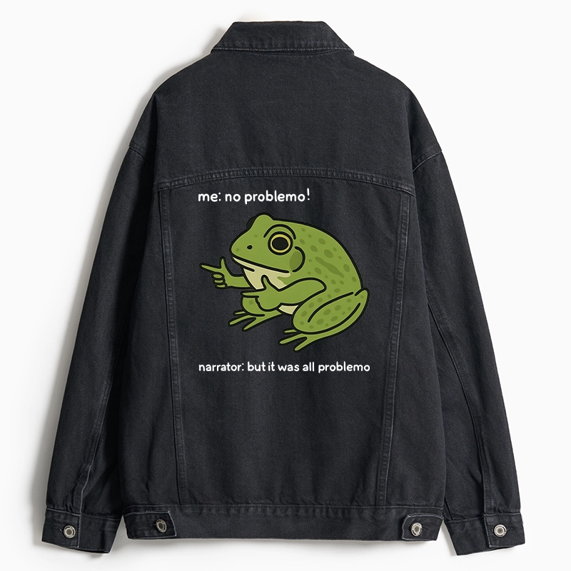 Tokyo-Tiger Hyphenated Funny Jean Jacket