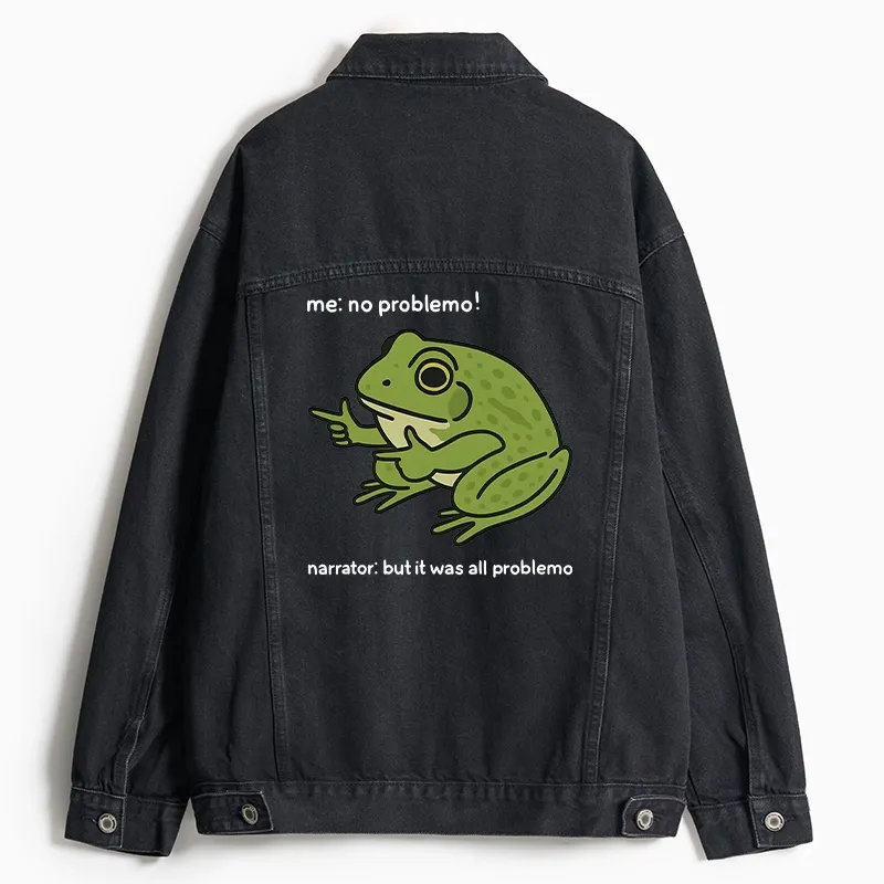 Tokyo-Tiger Hyphenated Funny Jean Jacket