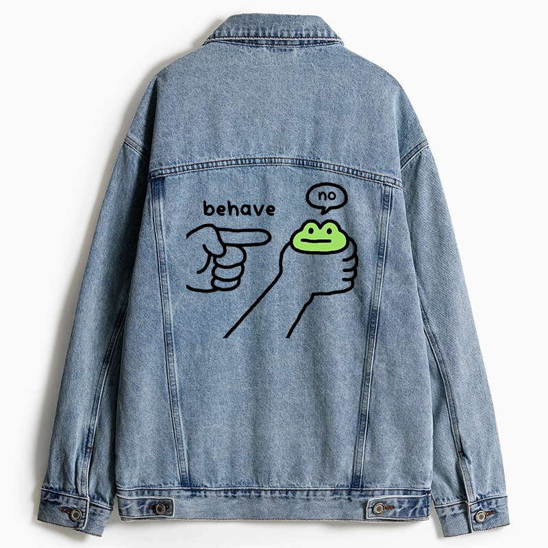 Tokyo-Tiger Dishonest Frog Jean Jacket
