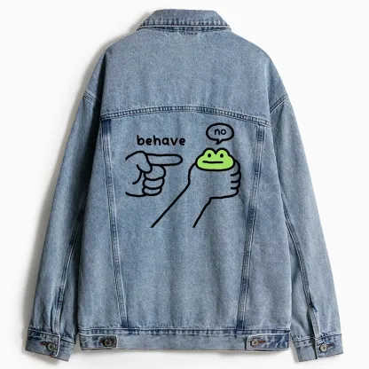 Tokyo-Tiger Dishonest Frog Jean Jacket