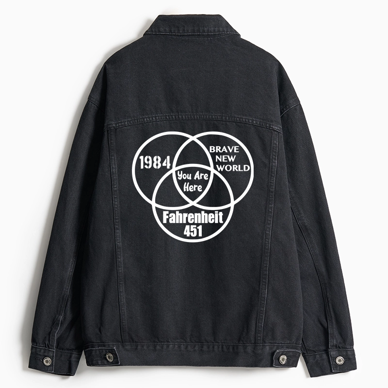 Tokyo-Tiger Multidimensional Thinking And Rebellion Jean Jacket