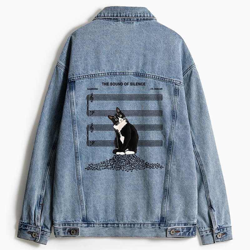 Tokyo-Tiger The Sound Of Silence Jean Jacket