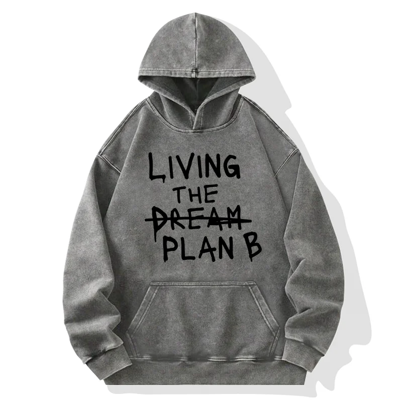 Tokyo-Tiger Implement Plan B Washed Hoodie