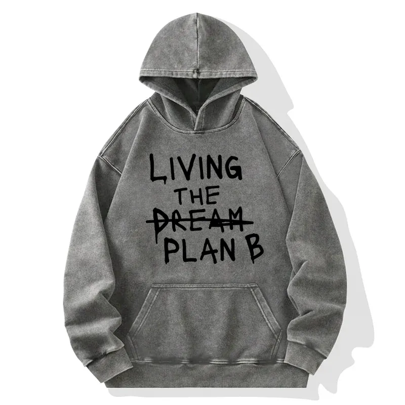 Tokyo-Tiger Implement Plan B Washed Hoodie