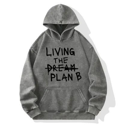 Tokyo-Tiger Implement Plan B Washed Hoodie