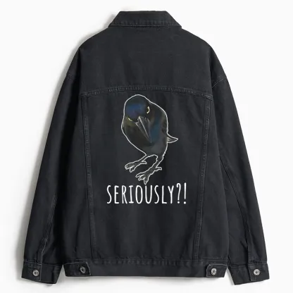 Tokyo-Tiger Raven's Question Jean Jacket