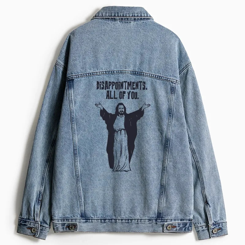 Tokyo-Tiger God Gives Disappointment Jean Jacket