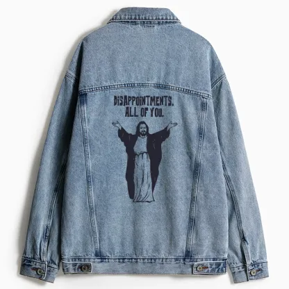 Tokyo-Tiger God Gives Disappointment Jean Jacket