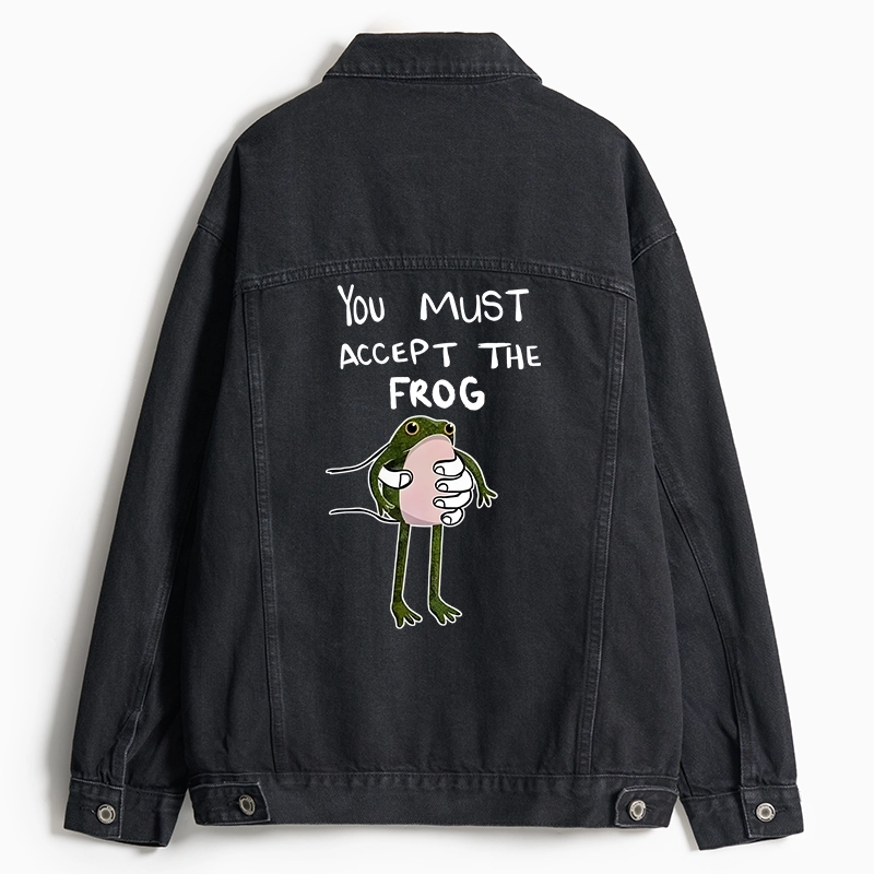 Tokyo-Tiger Accept This Frog Jean Jacket