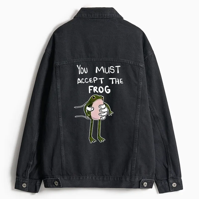 Tokyo-Tiger Accept This Frog Jean Jacket Sale