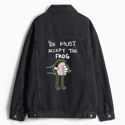 Tokyo-Tiger Accept This Frog Jean Jacket