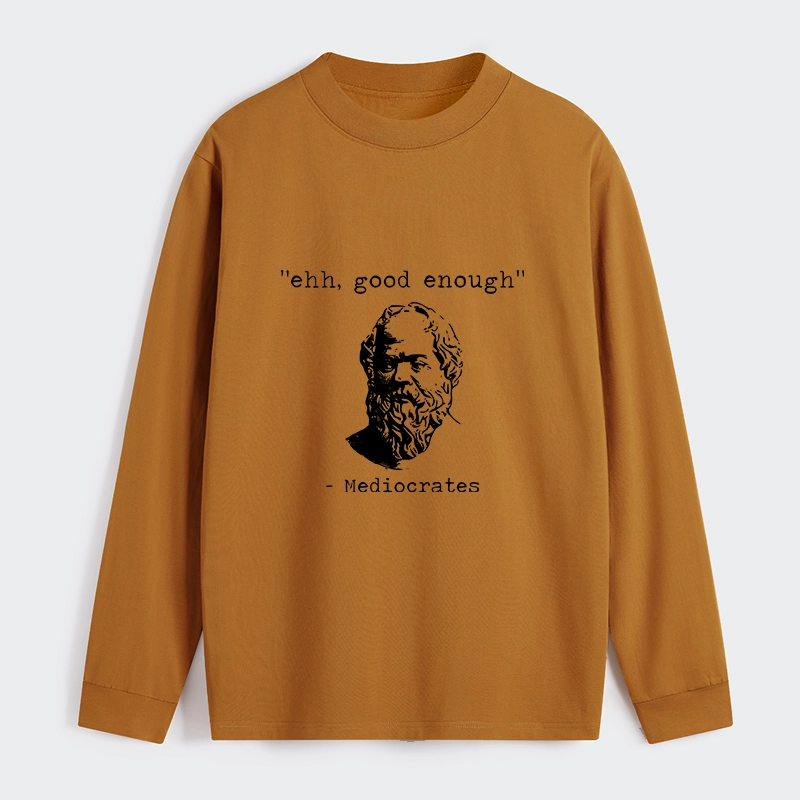 Tokyo-Tiger Mediocrates Meme Classic Long Sleeve T-Shirt