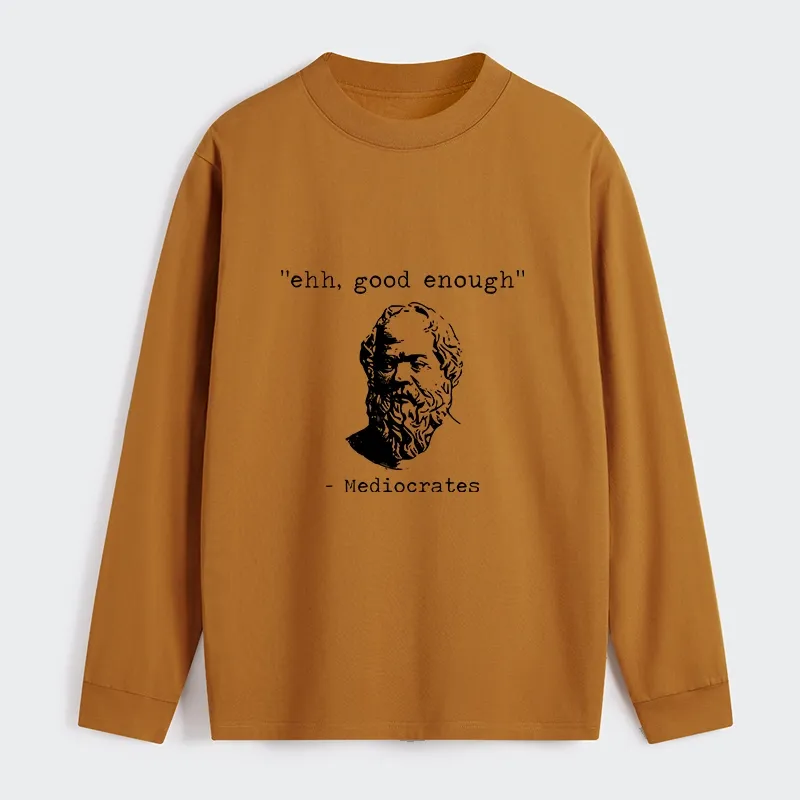 Tokyo-Tiger Mediocrates Meme Classic Long Sleeve T-Shirt