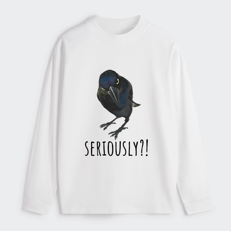 Tokyo-Tiger Raven's Question Classic Long Sleeve T-Shirt