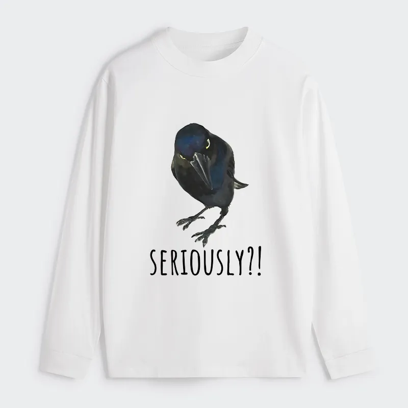 Tokyo-Tiger Raven's Question Classic Long Sleeve T-Shirt