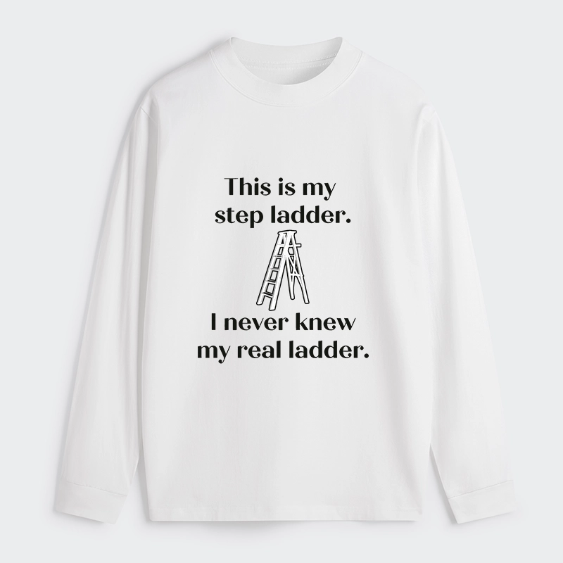 Tokyo-Tiger A Real Ladder Funny Classic Long Sleeve T-Shirt